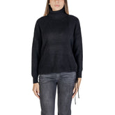 Sandro Ferrone Black Viscose Turtleneck -   -  Sandro Ferrone.